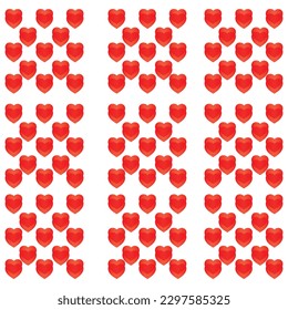 Collection of the Heart icon
Hand drawn hearts
Vector hearts set
Heart red icons, a sign of love, isolated vector collection
Hearts vector icon collection. Valentine's Day romance symbols.