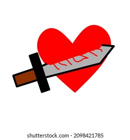 Kollektion von Herz-Vektorsymbol. Romantisches Symbol des Valentinstag.und der Schluss