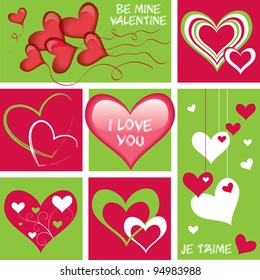 Collection of hearts
