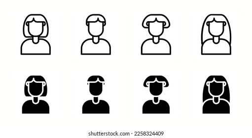 collection of high-quality people icons has been created to meet all your needs. From simple, minimalist illustrations to detailed and complex characters