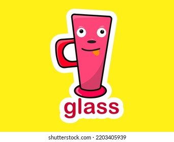 Collection of Home Appliances Stickers or Icons decorated with Emotic