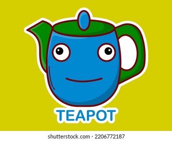 Collection of Home Appliances Stickers or Icons decorated with Emotic