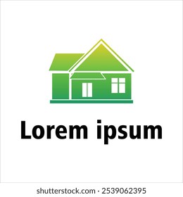 Collection home icons. House symbol. real estate objects and houses icons isolated on white background. Vector illustration