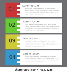 Collection horizontal business banner set vector templates. clean modern geometric abstract background layout for website design. simple creative cover header. in rectangle size