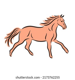 1,894 Horse profile sketch Images, Stock Photos & Vectors | Shutterstock