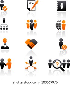 collection of human resources icons