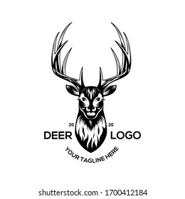 Collection of hunting logos, deer hunting logos suitable for those who like deer hunting