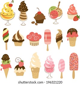 Collection of Ice Cream 