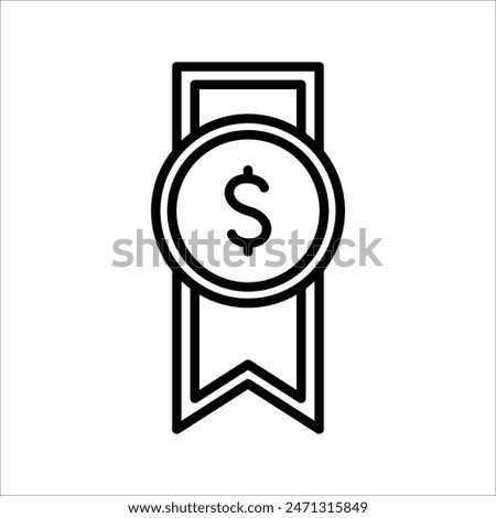 Collection of icon of achievement and succes, achieving goal.