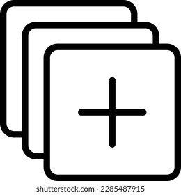 Kollektionssymbol mit isoliertem Vektorgrafik und transparentem Hintergrund