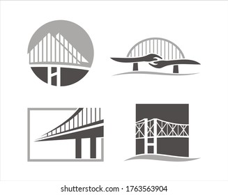 A collection icon / vector bridges for logo