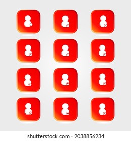 Collection of icons for e commerce design.