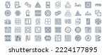 Collection of icons related to Table Games, including icons like Air Hokey, Chess, Casino Chips,  and more. vector illustrations, Pixel Perfect set
