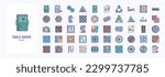Collection of icons related to Table Games, including icons like Air Hokey, Chess, Casino Chips,  and more