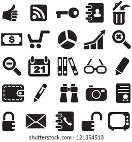 Collection icons vector for design.