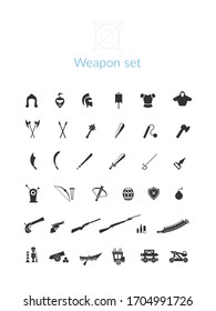 Colección de iconos de armas