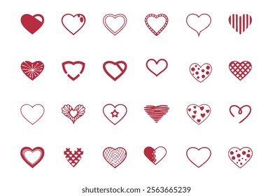 Collection of illustrated heart icons
Versatile heart illustration vector featuring doodle hearts, hand-drawn love symbols, and creative shapes. Perfect for Valentine’s Day, Christmas, weddings.