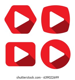 Collection Illustration icon for play symbol