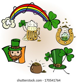 collection of images of Saint Patrick's Day