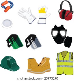 A Collection of Industrial Safety Gear