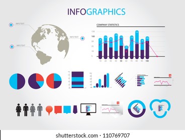 Collection of infographics