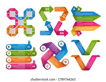 Collection infographics. Design elements. Infographics for business presentations or information banner. 