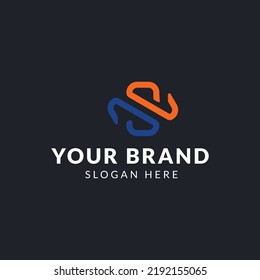 collection initial letter S logo template. icons for business of fashion, sport, automotive, technology digital.