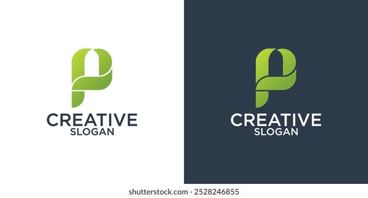 coleção de modelos de vetor de design de logotipo abstrato inicial