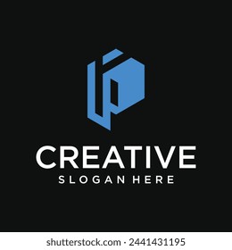 Collection of initial s monogram logo technology element design template for company
