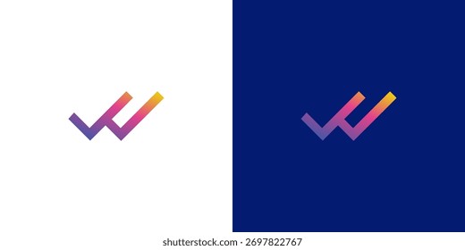 eine Kollektion von Initialen mit Vektorgrafiken für das Logo-Design, die für Technologie- und Geschäftsunternehmen geeignet sind	