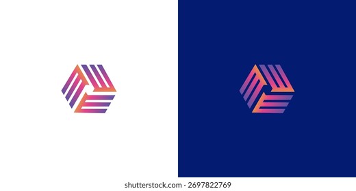 a collection of initials w logo design vector illustrations suitable for technology and business companies	