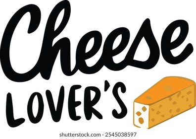 Collection inscriptions Cheese Lover's Day