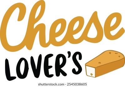 Collection inscriptions Cheese Lover's Day