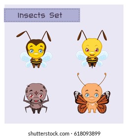 Collection of insects