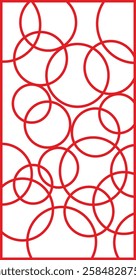 A collection of intricate CNC panel designs featuring elegant geometric patterns. Each panel showcases a unique decorative motif, including circular, hexagonal, woven, and abstract designs. These lase
