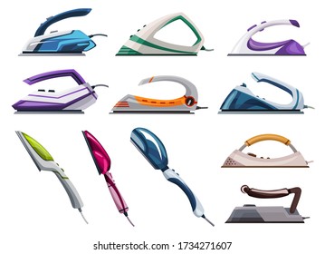 Collection of Iron steamers. Smoothing irons