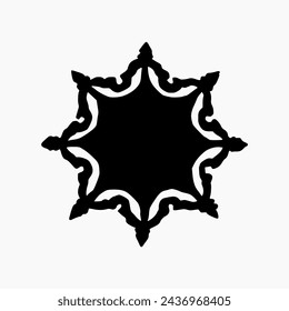 Collection of Islamic Geometric collections. Abstract mandalas. Ethnic decorative elements. Islamic, Arabic, Indian, and Ottoman motifs