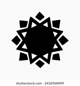 Colección de Colecciones Geométricas Islámicas. Mandalas abstractas. Elementos decorativos étnicos. motivos islámicos, árabes, indios y otomanos