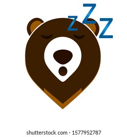 Collection isolated funny teddy bear different emotion.