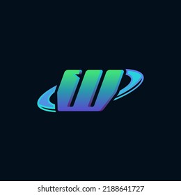 collection of isolated monogram designs with modern letters and space.