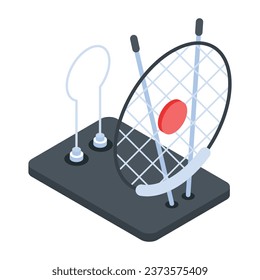 Collection of Isometric Communication Icon