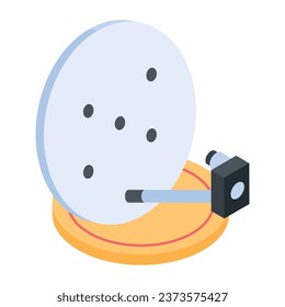 Collection of Isometric Communication Icon