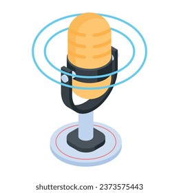 Collection of Isometric Communication Icon
