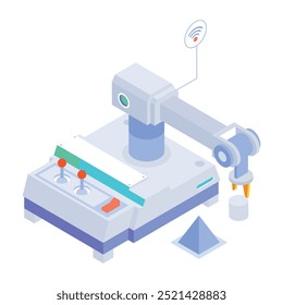 Colección de iconos de Tecnología de estilo isométrico

