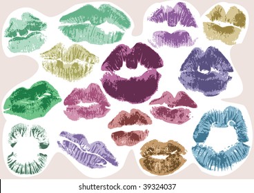 collection of juicy kisses