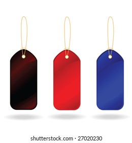 Collection of  labels over white background. Vector illustration