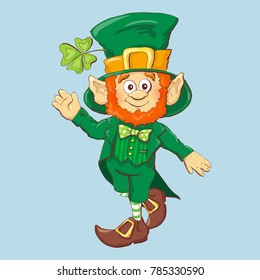 Collection of Leprechaun for Saint Patricks design.