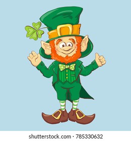 Collection of Leprechaun for Saint Patricks design.