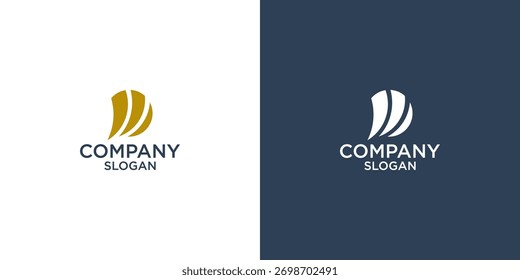 coleção de letra d abstrato monograma logotipo vetorial designs