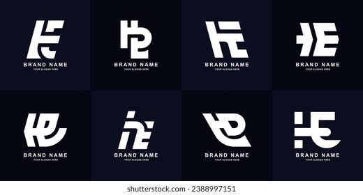 Entwurf des Logos für Sammelbriefe HE oder EH